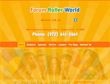 Tablet Screenshot of forumrollerworld.com